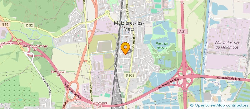 localisation de l'entreprise JPS IMMO  MAIZIERES LES METZ