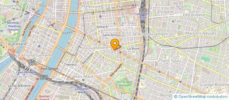 localisation de l'entreprise JPS IMMOBILIER  LYON