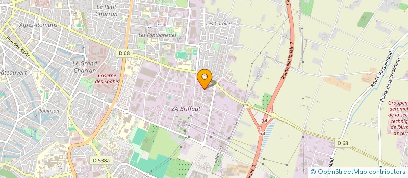 localisation de l'entreprise JPS IMMOBILIER  VALENCE