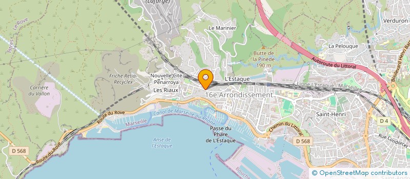 localisation de l'entreprise JPS WAGENS à MARSEILLE