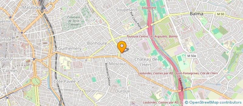localisation de l'entreprise JPSA BALATA à TOULOUSE