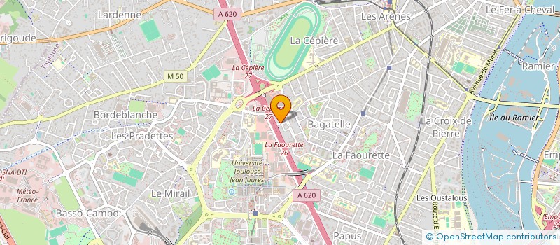 localisation de l'entreprise JPSA IMMOBILIER à TOULOUSE