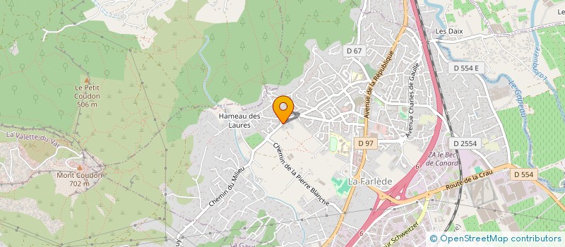 localisation de l'entreprise JPSAE  LA FARLEDE