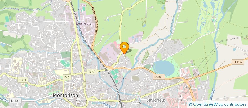 localisation de l'entreprise JPSEB INVEST  SAVIGNEUX