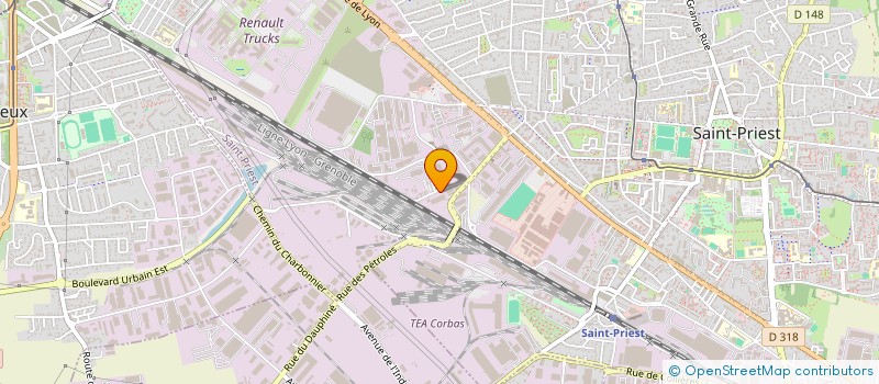 localisation de l'entreprise JPSOLUTIONS  SAINT-PRIEST