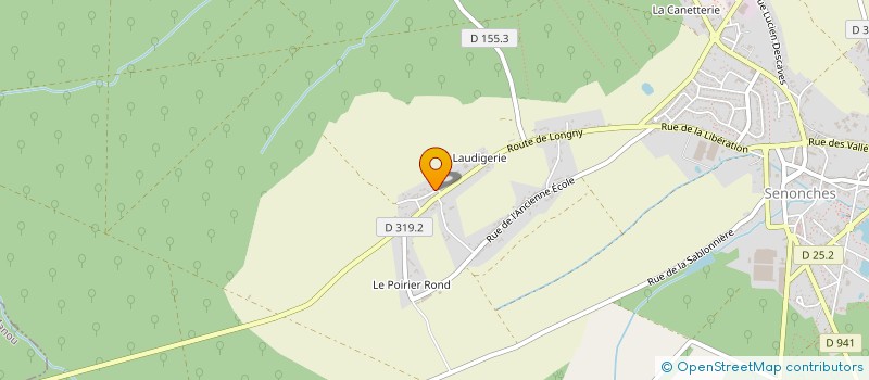 localisation de l'entreprise JPSP à SENONCHES