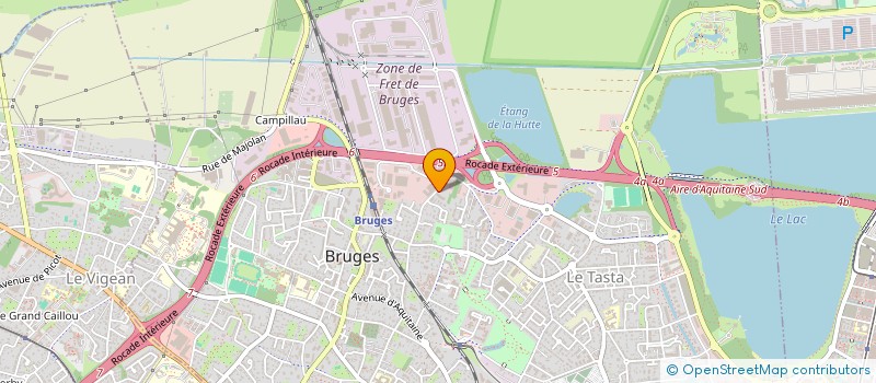 localisation de l'entreprise JPSR à BRUGES