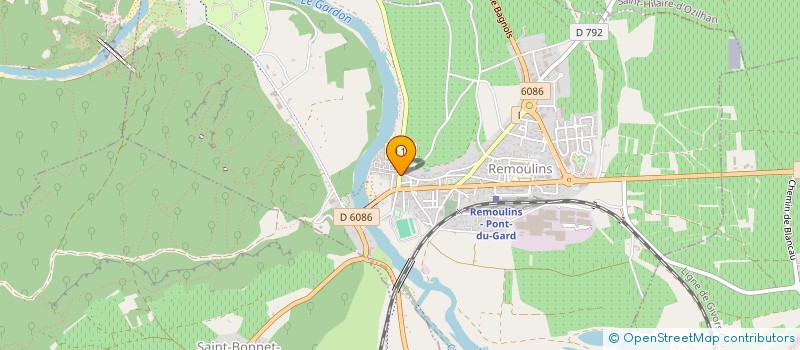 localisation de l'entreprise JPSS  REMOULINS