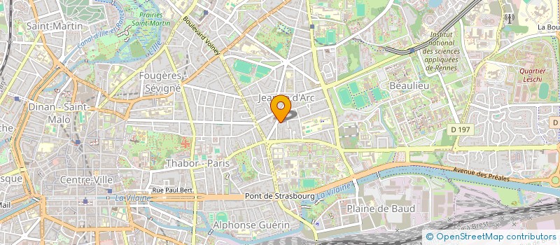 localisation de l'entreprise JPSX CONSEIL  RENNES