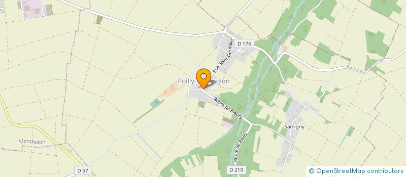 localisation de l'entreprise JPTAT  POILLY-SUR-THOLON