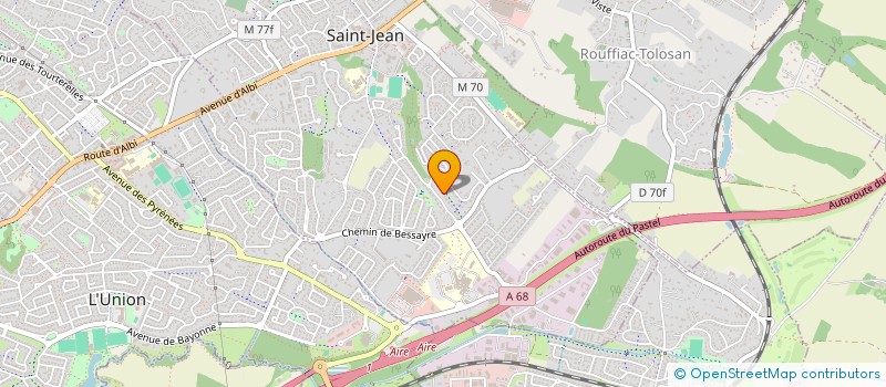 localisation de l'entreprise JPTH à SAINT-JEAN
