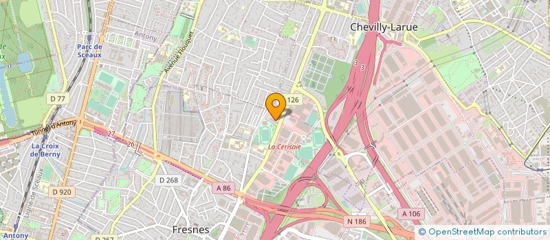 localisation de l'entreprise JPTR MULTIREFLEXOLOGIE BQC  FRESNES