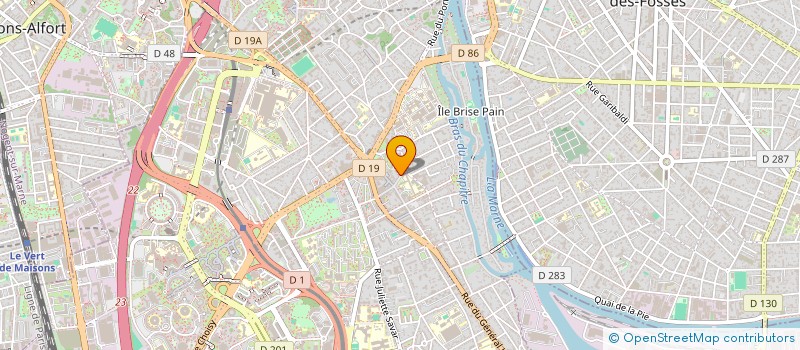 localisation de l'entreprise JPV CONSEILS à CRETEIL