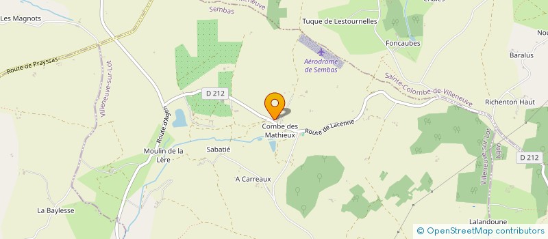 localisation de l'entreprise JPV CONSULTING à SEMBAS