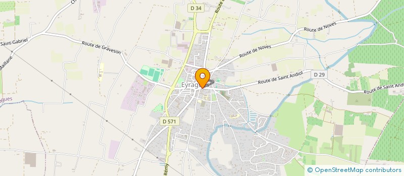 localisation de l'entreprise JPV DEVELOPPEMENT à EYRAGUES