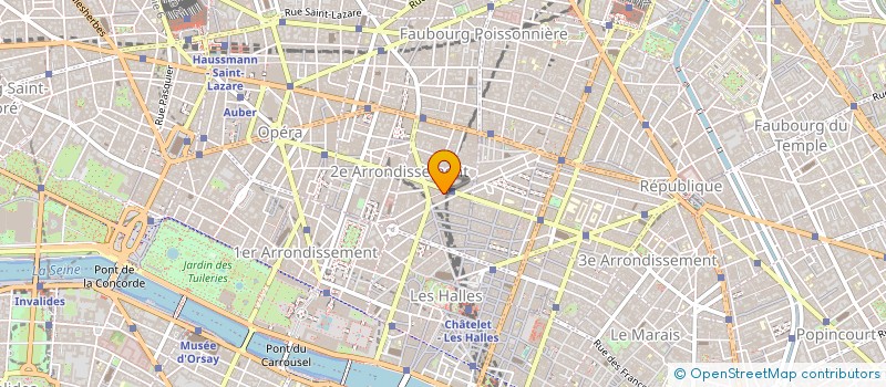 localisation de l'entreprise JPV DIFFUSION à PARIS