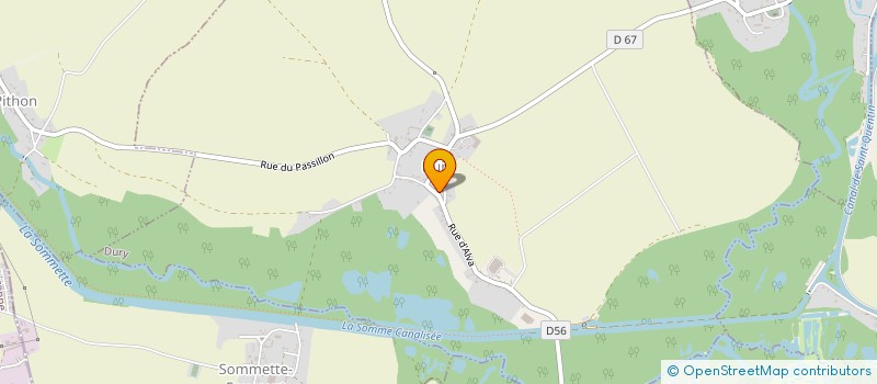 localisation de l'entreprise JPV EURL  DURY