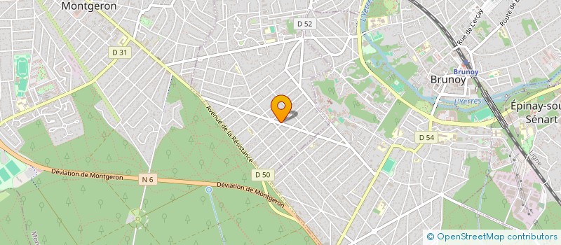 localisation de l'entreprise JPV T P à YERRES