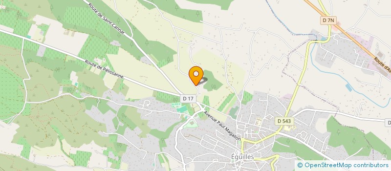localisation de l'entreprise JPVA FINANCES à EGUILLES