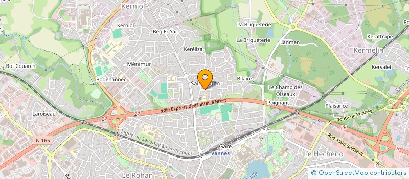 localisation de l'entreprise JPVANNES  VANNES