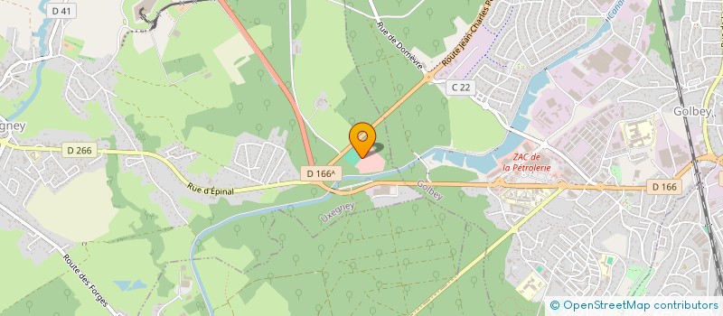 localisation de l'entreprise JPVD à UXEGNEY