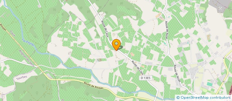 localisation de l'entreprise JPVJR  PEZENAS