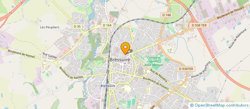 localisation de l'entreprise JPVV  BRESSUIRE