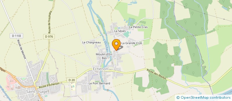 localisation de l'entreprise JPW CONFORT LE FEU L'EAU L'AIR  TROUHANS