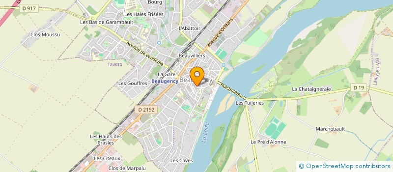 localisation de l'entreprise JPYO à BEAUGENCY