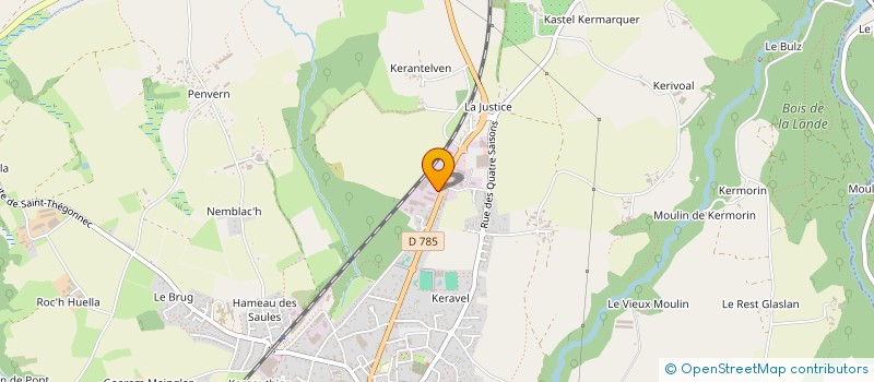 localisation de l'entreprise JQ GLOBE INVESTISSEMENTS  PLEYBER-CHRIST