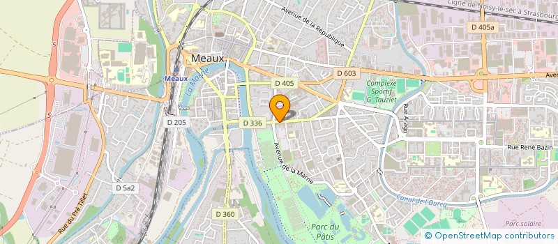 localisation de l'entreprise JQFL à MEAUX