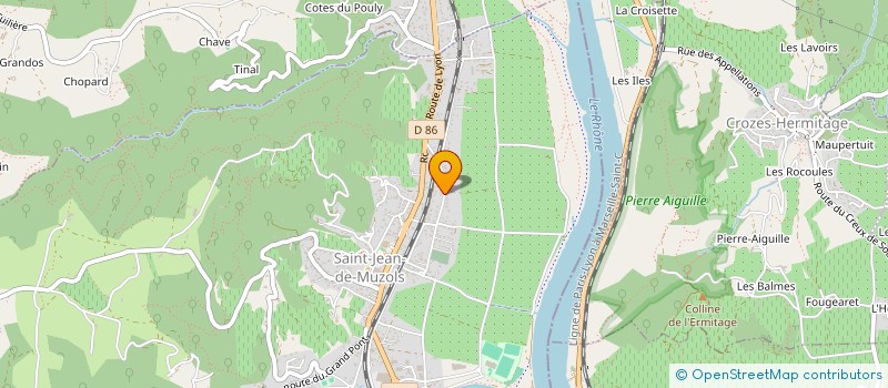 localisation de l'entreprise JQS IMMO à SAINT-JEAN-DE-MUZOLS