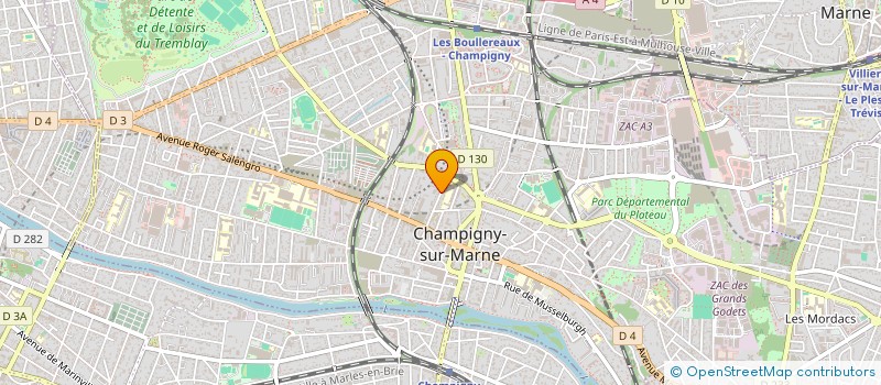 localisation de l'entreprise JR 27  CHAMPIGNY-SUR-MARNE