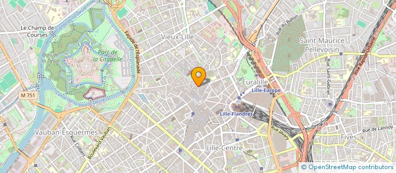 localisation de l'entreprise JR 59 à LILLE