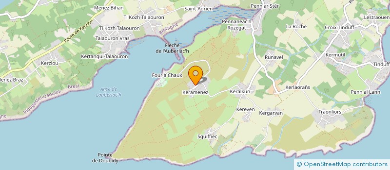 localisation de l'entreprise JR  PLOUGASTEL-DAOULAS