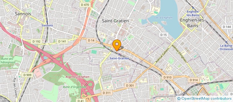 localisation de l'entreprise JR  SAINT-GRATIEN