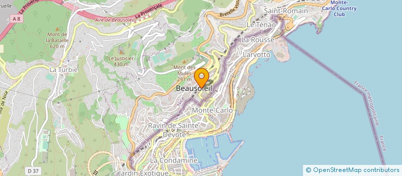 localisation de l'entreprise JR & BOBBY  BEAUSOLEIL