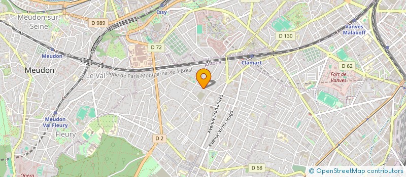 localisation de l'entreprise JR CAB PRESTIGE à CLAMART