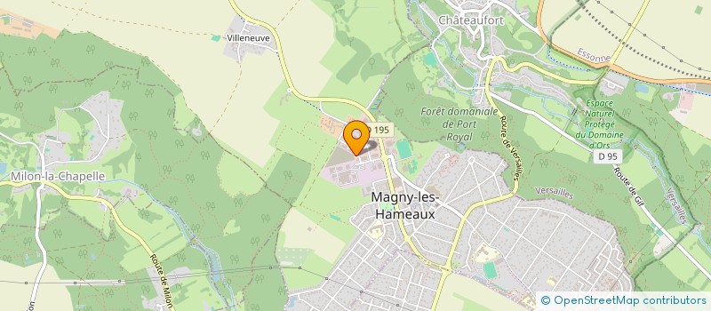 localisation de l'entreprise JR.CAM  MAGNY-LES-HAMEAUX