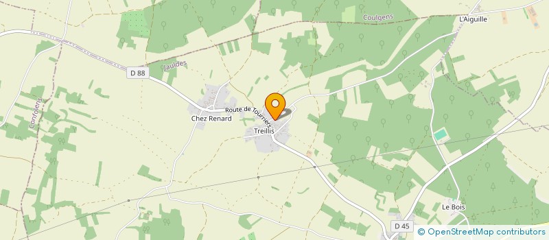 localisation de l'entreprise JR CHAPES à COULGENS
