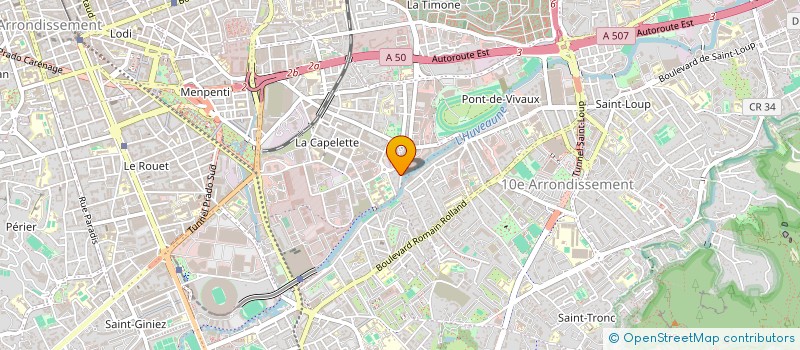 localisation de l'entreprise JR CONSULTING  MARSEILLE