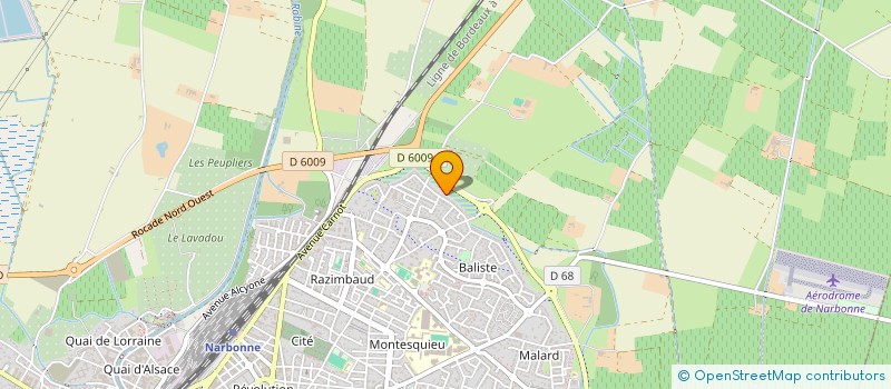 localisation de l'entreprise JR CONSULTING à NARBONNE
