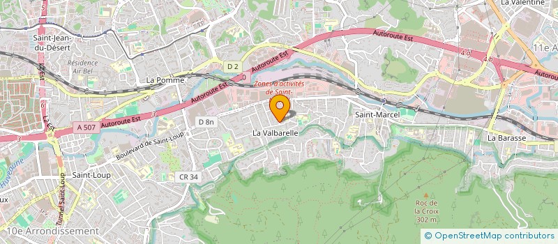 localisation de l'entreprise JR CONSULTING  MARSEILLE