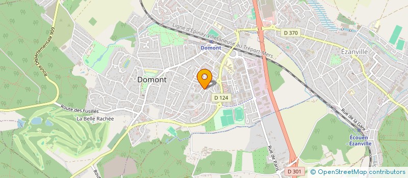 localisation de l'entreprise JR.DEL TRANSPORT  DOMONT