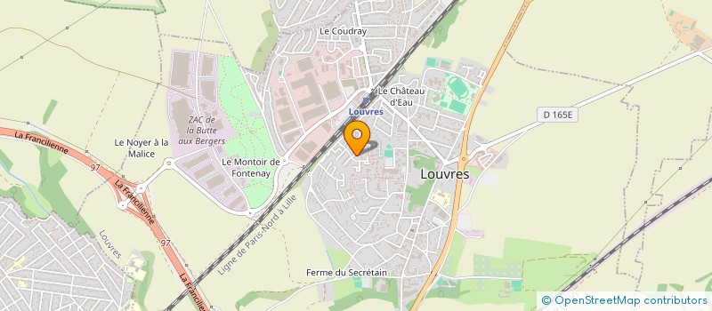 localisation de l'entreprise JR DELIVERY à LOUVRES