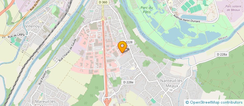 localisation de l'entreprise JR DIFFUSION  NANTEUIL-LES-MEAUX