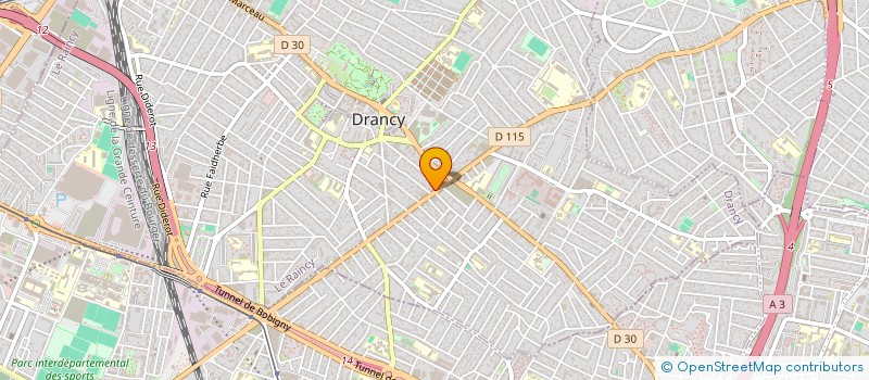 localisation de l'entreprise JR DISTRIBUTION à DRANCY