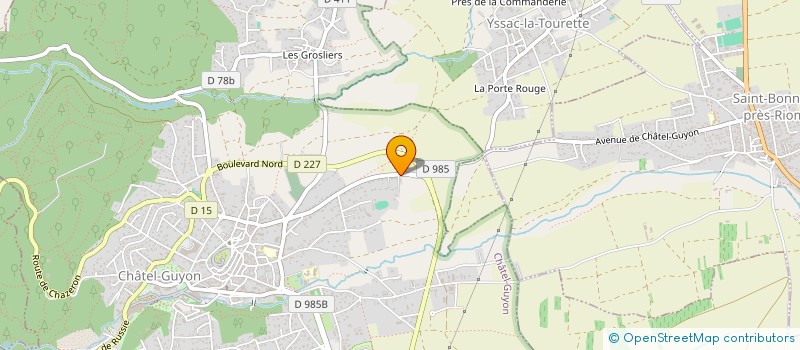 localisation de l'entreprise JR ENERGIE CONSEIL  COURNON-D'AUVERGNE