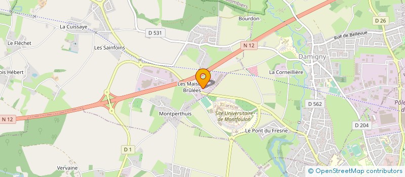 localisation de l'entreprise JR ENERGIES à LONRAI
