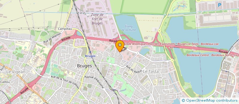 localisation de l'entreprise JR EXPERTISE & CONSEILS à BRUGES